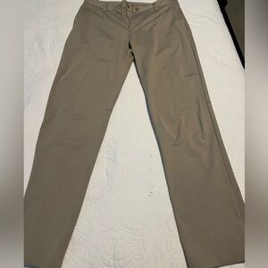New Rhone Commuter Khaki Pants 33 waist, hemmed 32 length